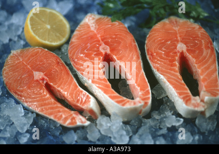 Lachs Stockfoto
