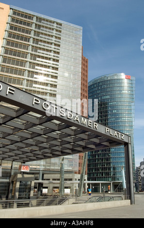 Potsdamer Platz, Berlin Deutschland Stockfoto