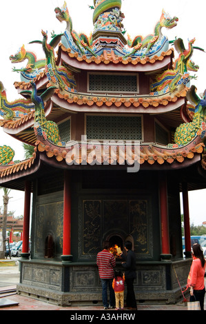 Tempel Tainan Tainan County Taiwan China Stockfoto