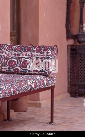 Hotel al Moudira, Eingang, Luxus-Hotel in Luxor, Ägypten Stockfoto