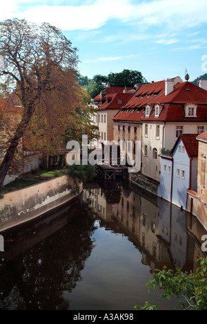 Großpriorat Mühle Prag Tschechische Republik Stockfoto