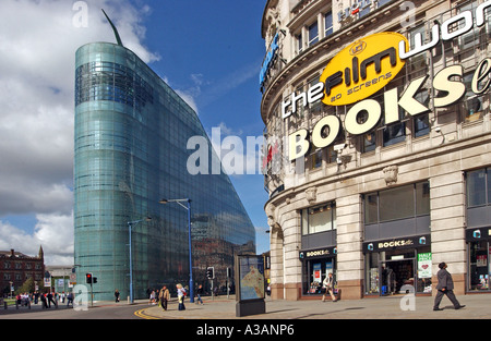 Fotografieren von HOWARD BARLOW MANCHESTER Reisen URBIS MUSEUM und THE PRINTWORKS Stockfoto