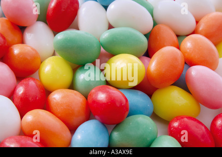 Süße Zucker Ostereier Stockfoto