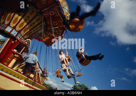 Unterhaltung Fun fair Stockfoto