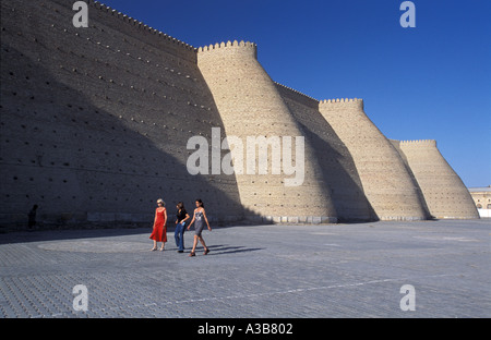 Die Arche in Buchara, Usbekistan, in Zentralasien Stockfoto