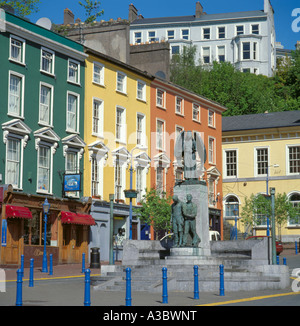 Lusitania-Denkmal von Jerome Connor, Fensterflügel Square, Cobh, Waterford, Eire. Stockfoto