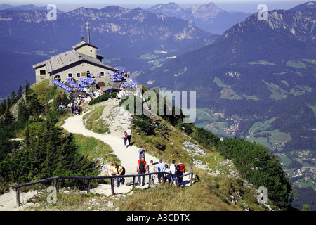 Oberbayerischen Alpen im Kehlsteinhaus am Obersalzberg Mountian in der Nähe von Berchtesgaden Deutschland Stockfoto