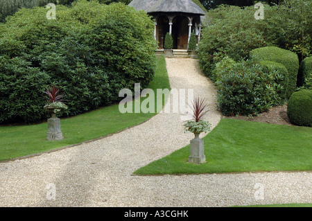 Schweizergarten in Old Warden Park in Bedfordshire in der Nähe von Biggleswade, UK Stockfoto