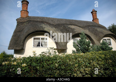 Altes Haus in der Nähe von Ickwell Dorf, Bedfordshire County in England Stockfoto