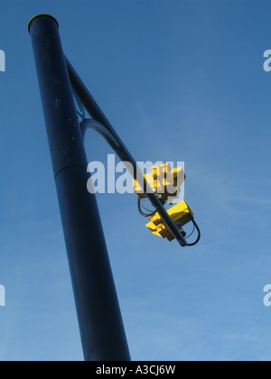 Geschwindigkeit Kamera Gantry Cornwall UK Stockfoto