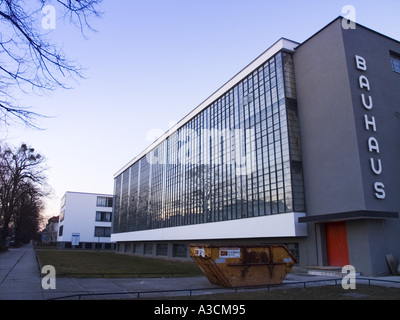 Bauhaus Dessau Sachsen Anhalt Sachsen-Akademie Stockfoto