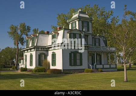 Nebraska North Platte Buffalo Bill State historischen Park Scout s Rest erbaut 1886 Stockfoto