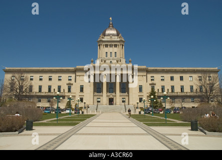 Kanada Manitoba Winnipeg Legislative Building Stockfoto