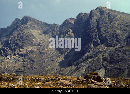 Coire Lagan, schwarze Cuillin, Isle Of Skye, innere Hebriden, Schottland, Vereinigtes Königreich, Europa. Stockfoto