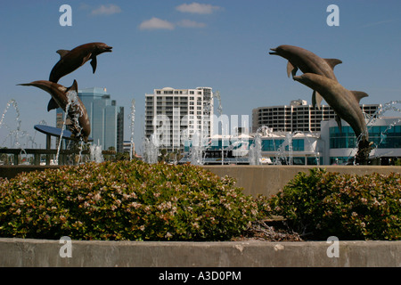 Sarasotas Waterfront Park Florida USA Stockfoto