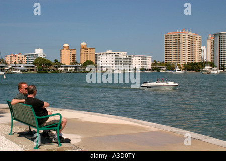 Sarasota Waterfront Park Florida USA Stockfoto