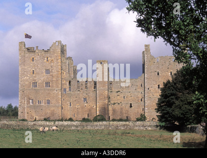 Leyburn Schloss Bolton behauptet, um Verbindungen mit Mary Queen of Scots in den Yorkshire Dales National Park Stockfoto