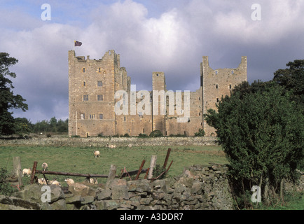 Leyburn Schloss Bolton behauptet, um Verbindungen mit Mary Queen of Scots in den Yorkshire Dales National Park Stockfoto