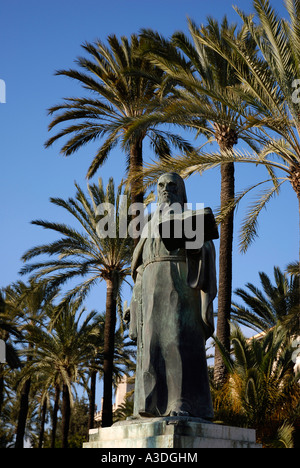 Ramon Denkmal in Palma De Mallorca, Spanien, Balearen, Europa Stockfoto