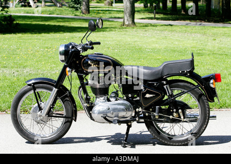 Royal Enfield Bullet 500 Motorrad Stockfoto