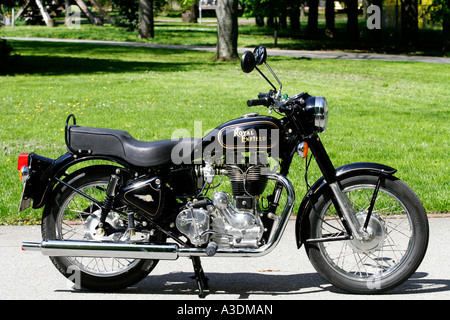 Royal Enfield Bullet 500 Motorrad Stockfoto