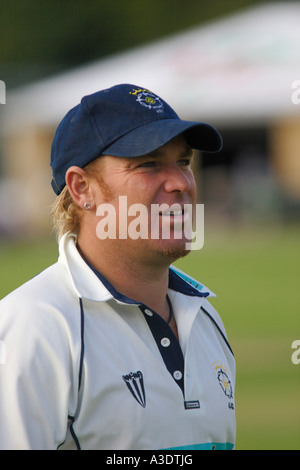 AUSTRALISCHE CRICKETSPIELER SHANE WARNE Stockfoto