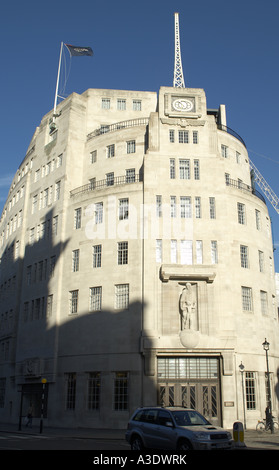 Haus Rundfunk BBC Corporate Headquarters London Stockfoto