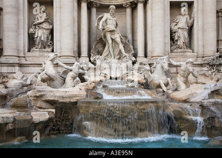 Trevi-Brunnen, Fontana di Trevi, Rom, Italien Stockfoto