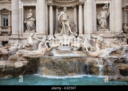 Trevi-Brunnen, Fontana di Trevi, Rom, Italien Stockfoto