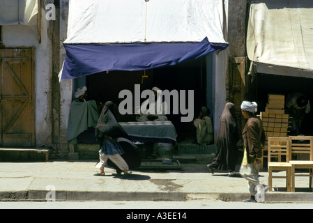 Afghanische Krämer Stockfoto