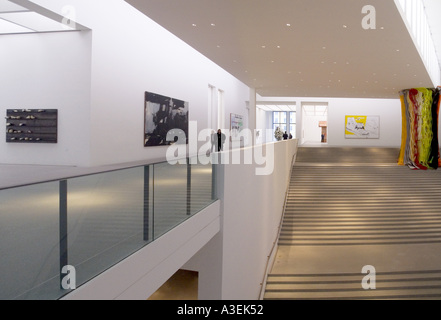 Moderne Interieur Ausstellung der Pinakothek Stockfoto