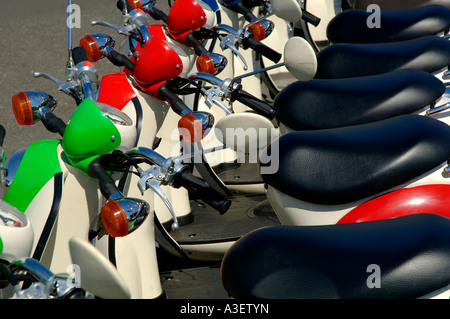 Roller in Folge Stockfoto