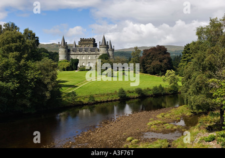 Inveraray Castle Sitz des Herzogs von Argyll Inveraray Schottland Stockfoto