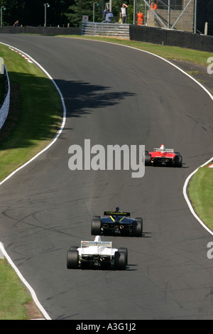 Generische Motorsport-Bild auf einer Rennstrecke Stockfoto