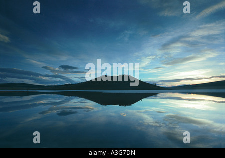 Khuvsgul See bei Sonnenaufgang. Nord-Mongolei Stockfoto