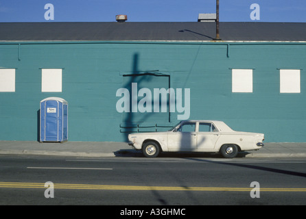 Szene aus der Mission District in San Francisco Kalifornien Stockfoto