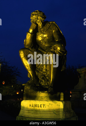 Teil der Gedenkstätte Flutlicht Shakespeare in Stratford Upon Avon, Warwickshire, England Stockfoto