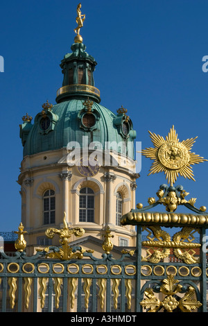 Außenseite des Schloss Charlottenburg, Berlin, Deutschland Stockfoto