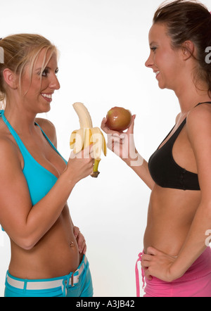 Kaukasischen Frauen Sport USA Stockfoto