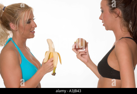 Kaukasischen Frauen Sport USA Stockfoto