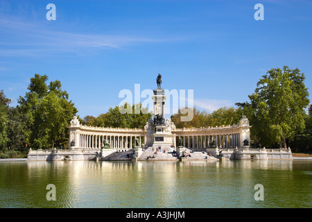 Mausoleum von Alfons XII, Parque del Buen Retiro, Madrid, Spanien Stockfoto