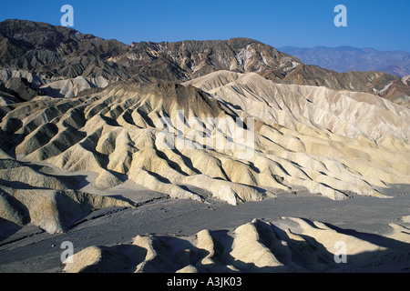 Golden Canyon Gebiet von Zabriskie point Teil Death Valley Kalifornien usa Stockfoto