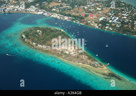 Luftaufnahme Von Port Vila Efate Island Vanuatu Stockfotografie Alamy