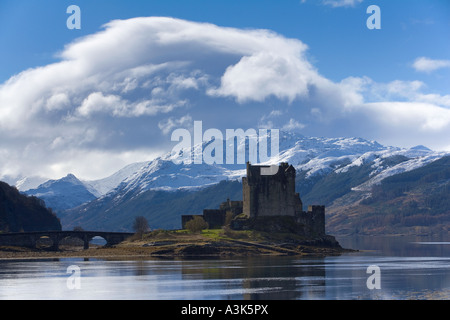 Eilean Donan Castle, Dornie, Highland Region, Scotland, UK Stockfoto