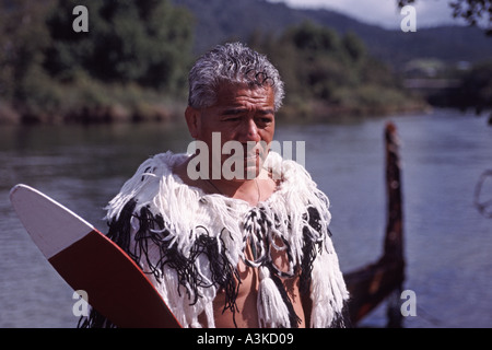 Ngaruawahia Regatta in der Nähe von Hamilton. North Island, Neuseeland. Turangawaewae marae Stockfoto