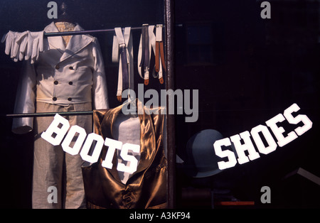 Schaufenster in Harpers Ferry, West Virginia Stockfoto