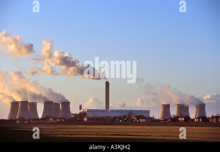 Drax Englands Kohlekraftwerk größte Kraftwerk bei Drax in der Nähe von Selby North Yorkshire Stockfoto