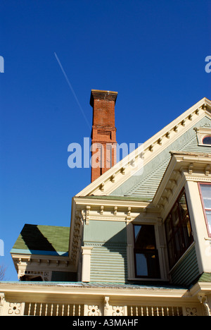 Beispiel für kanadische viktorianischen Architektur in Fredericton, New Brunswick Kanada Stockfoto