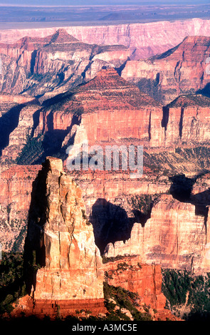 Grand Canyon des Colorado River nordwestlichen Arizona USA Stockfoto