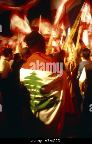 Gegrüßet seist du Freiheit Beirut Libanon Stockfoto